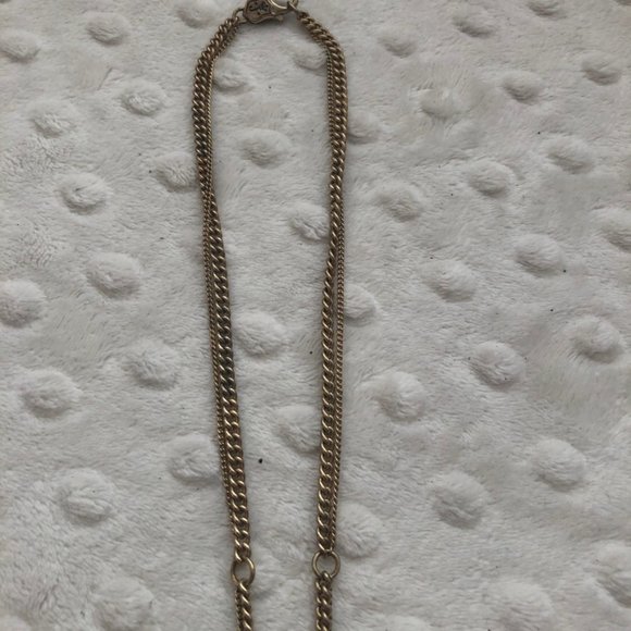 Juicy Couture Gold Rhinstone Crown Heart Necklace - Picture 5 of 6